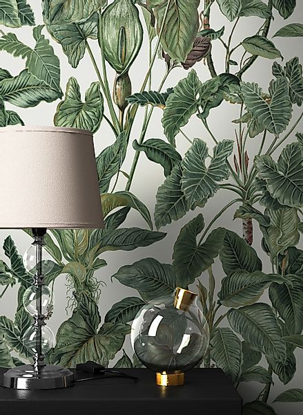 Newroom Vliestapete, Grün Blumentapete Floral Blumen günstig online kaufen