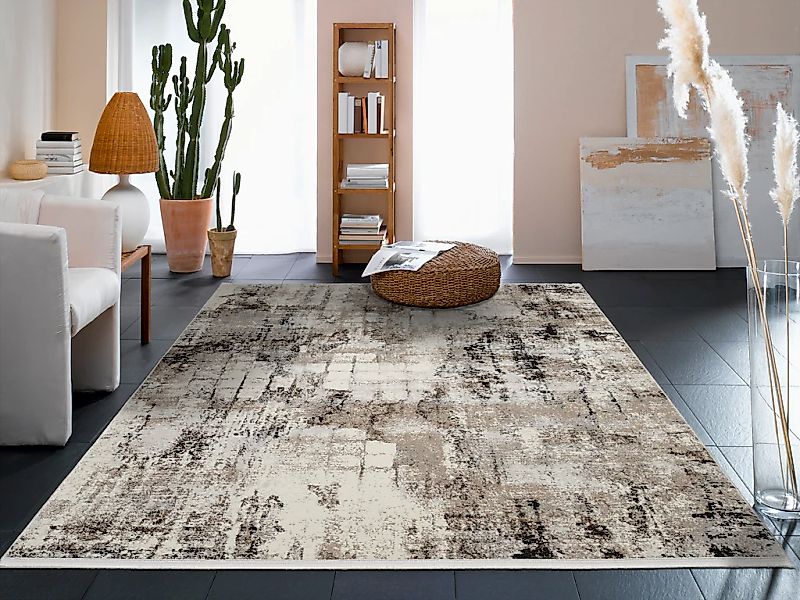 OCI DIE TEPPICHMARKE Teppich "TOP ALINA" rechteckig 7 mm Höhe 3-D Hoch Tief günstig online kaufen