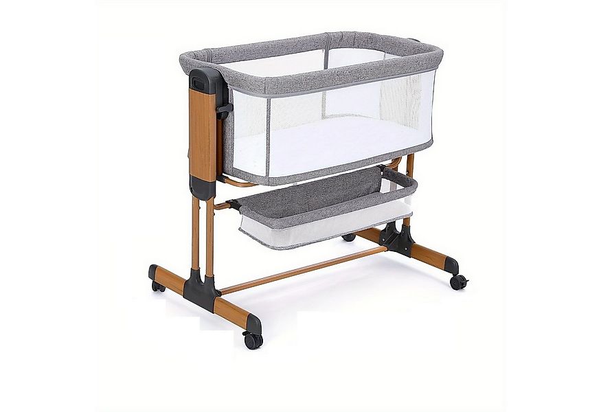 Ezebaby Beistellbett 3 in 1 Babybett Babywiege für Neugeborene Schaukelbett günstig online kaufen