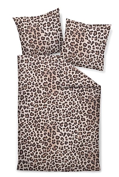 Janine Bettwäsche Mako-Baumwolle, Mako-Satin, 2 teilig, günstig online kaufen