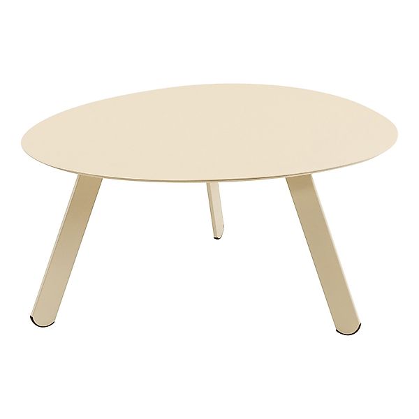 habeig Gartentisch Ovaler Beistelltisch aus Stahl, günstig online kaufen