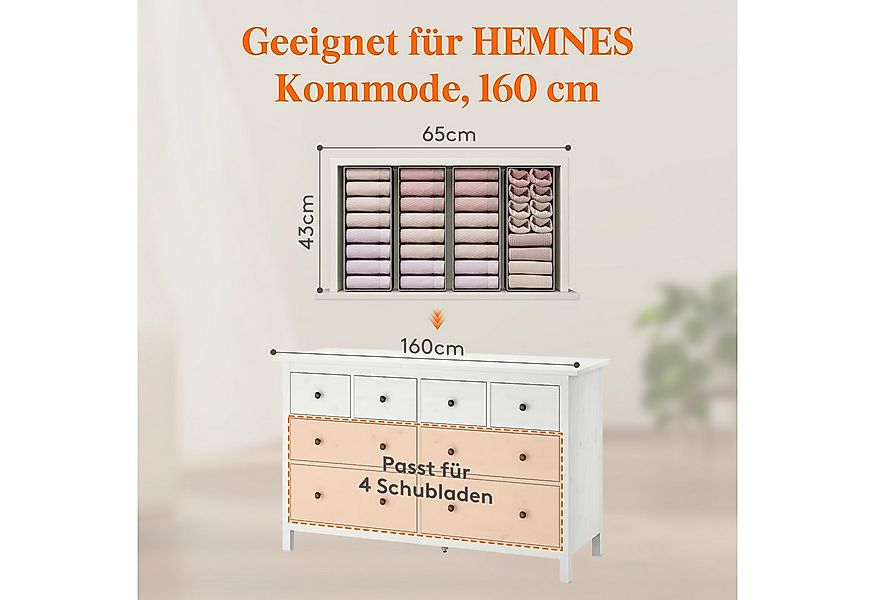 Lifewit Aufbewahrungsdose Double Organizer für Kommode, Kleiderschrank Orga günstig online kaufen