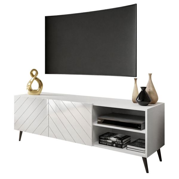 Lookway TV-Schrank VIRGINIA mit glänzend weißer günstig online kaufen