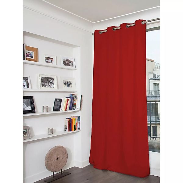 Moondream Wärmeschutzvorhang Rot 260 cm x 145 cm günstig online kaufen