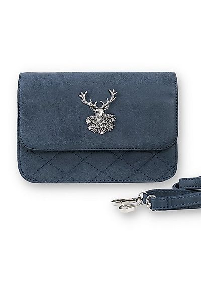 CASSANDRA Handtasche Trachtentasche - FINJA - taubenblau, braun günstig online kaufen
