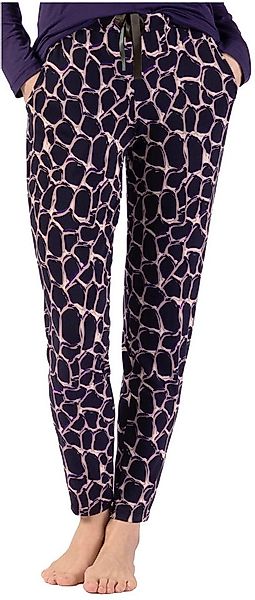 Nina Von C. Pyjamahose Damen Schlafanzughose lang (1-tlg) modisches Design günstig online kaufen