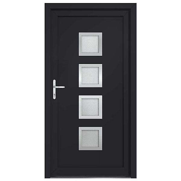 vidaXL Haustür Haustür Anthrazit 88x200 cm günstig online kaufen