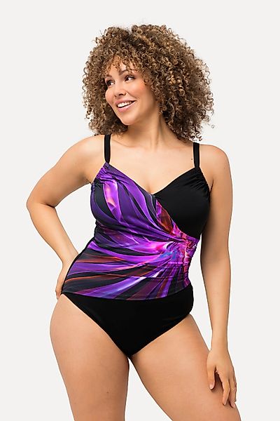 Ulla Popken Badeanzug Badeanzug Softcups Träger günstig online kaufen