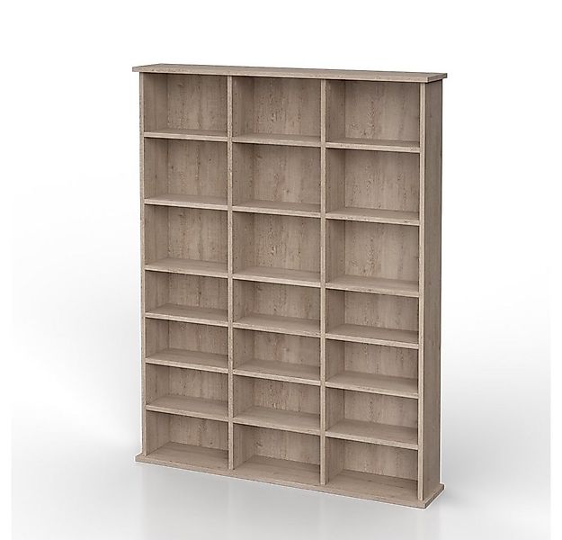 Vicco CD-Regal Jukebox, Sonoma, 105 x 136 cm günstig online kaufen