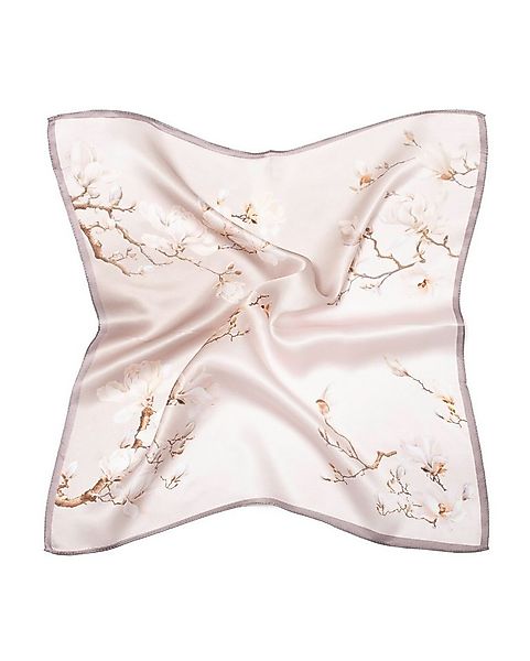 MayTree Seidentuch Seidentuch quadratisch Magnolie zart 53x53, (Stück), 100 günstig online kaufen