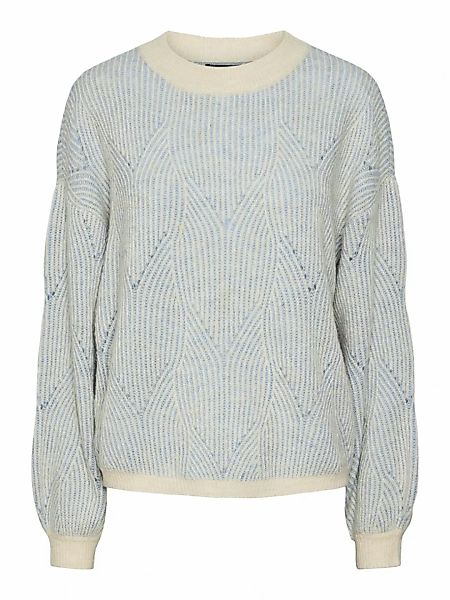 pieces Rundhalspullover PCJENNA LS O-NECK KNIT günstig online kaufen