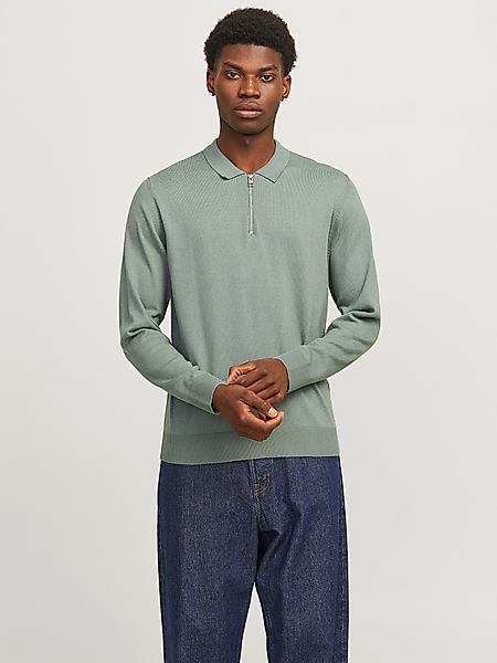 Jack & Jones Polokragenpullover JJEEMIL KNIT günstig online kaufen