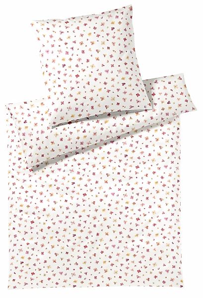 Elegante Bettwäsche "Petals" 2 Stk. angenehmes Hautgefühl günstig online kaufen