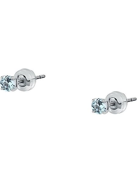 CHRIST Paar Ohrstecker CHRIST Damen-Ohrstecker 375er Weißgold 2 Topas günstig online kaufen