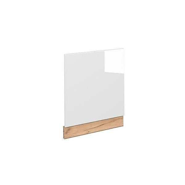 Vicco Frontblende Fame-Line, Weiß Hochglanz/Goldkraft Eiche, günstig online kaufen