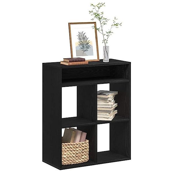 vidaXL Bücherregal Bücherregal Schwarz 66x31x80 cm Holzwerkstoff günstig online kaufen