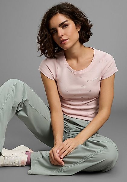 KangaROOS T-Shirt Kurzarm, sehr figurbetont, aus 100% Baumwolle günstig online kaufen