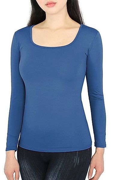 dy_mode Thermohemd Thermo Langarmshirt Damen Thermoshirt Innenfutter Thermo günstig online kaufen