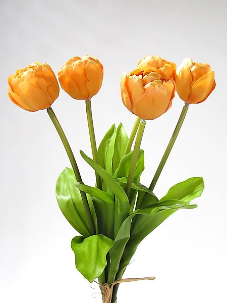 Kunstblume Tulpen künstlich L43cm Tulpenbündel mit günstig online kaufen