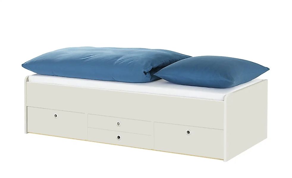 Schubkastenbett  Grow Up ¦ grau ¦ Maße (cm): B: 127 H: 54,5 Betten > Bettge günstig online kaufen