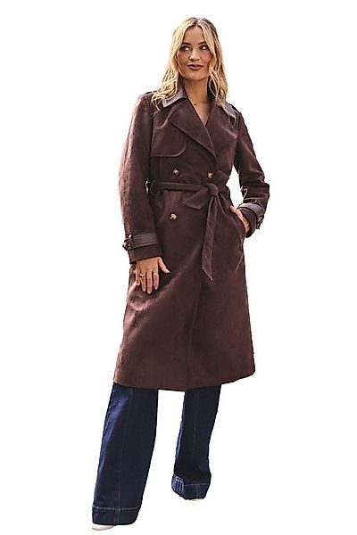 Love & Roses Ledermantel Love & Roses Trenchcoat, Regular (1-tlg) günstig online kaufen