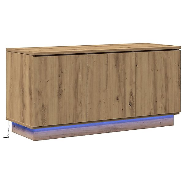 vidaXL TV-Schrank TV-Schrank Massivholz Eiche 100x38x49 günstig online kaufen