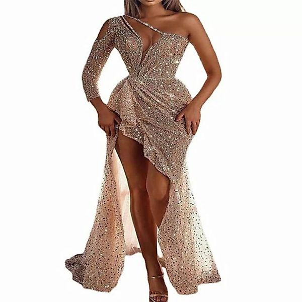 RUZU UG Dirndl Sexy Langarm-Party-Abendkleid, modisches Kleid (1-tlg) günstig online kaufen