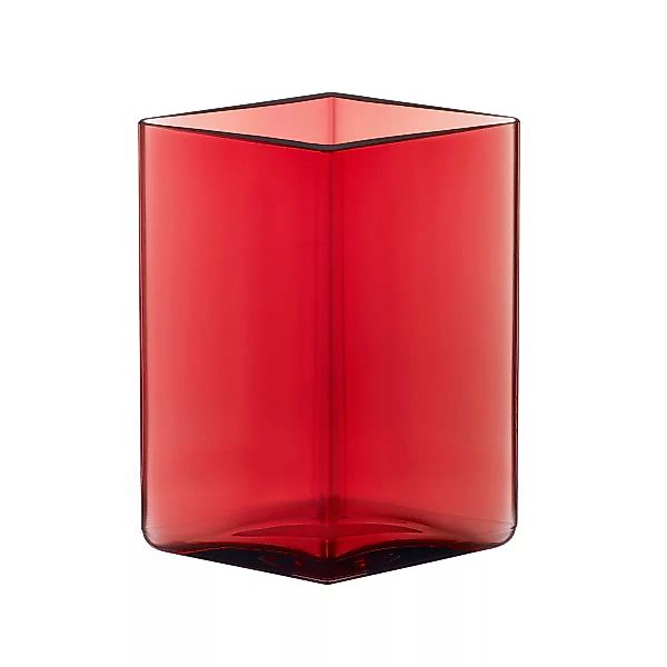 Ruutu Vase 11,5 x 14cm preiselbeer günstig online kaufen
