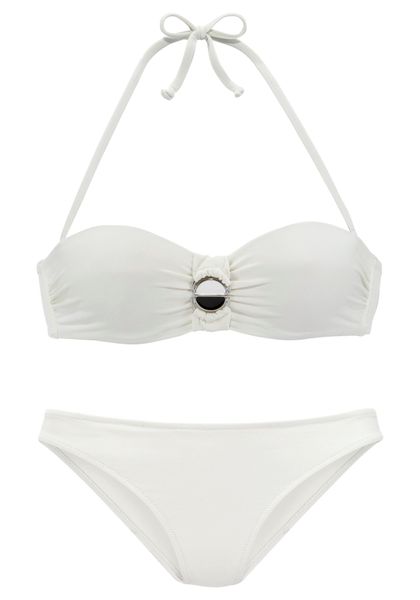 JETTE Bügel-Bandeau-Bikini mit modischer Schnalle günstig online kaufen