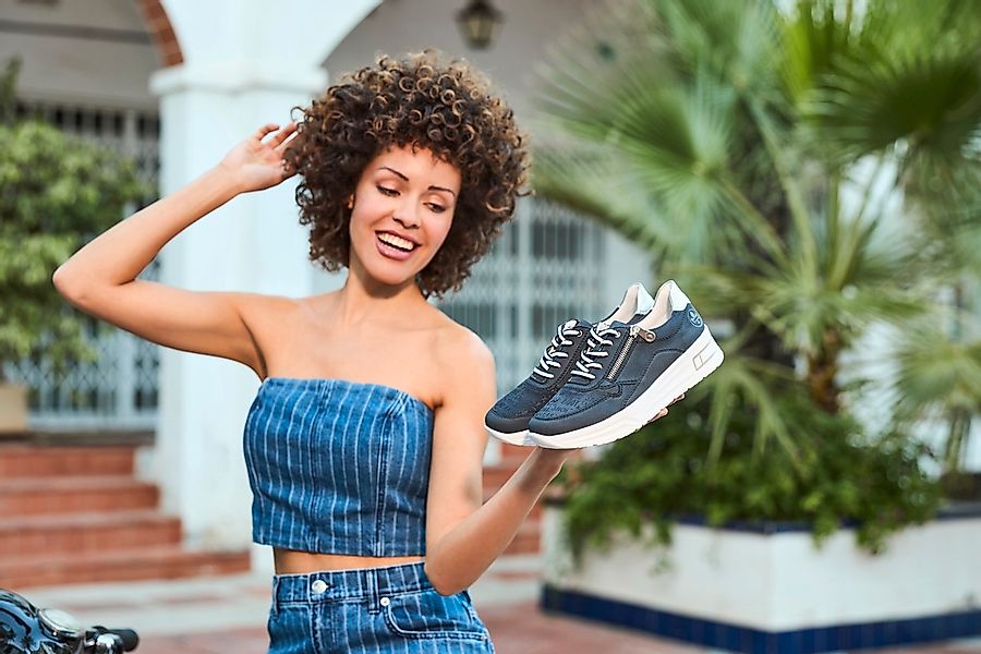 Rieker Plateausneaker, Schnürschuh, Halbschuh, Freizeitschuh mit Soft-Einla günstig online kaufen