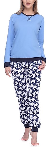Merry Style Schlafanzug Damen Pyjama MS10-168 günstig online kaufen