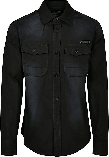 Brandit Langarmhemd Brandit Herren Hardee Denim Shirt (1-tlg) günstig online kaufen