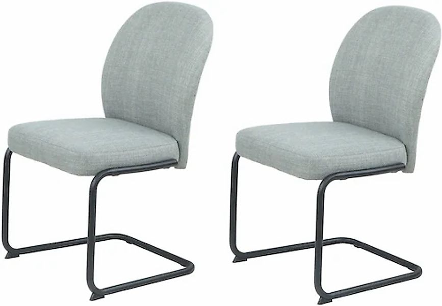 HELA Freischwinger »KAREN«, (Set), 2 St., Esszimmerstuhl, Rundrohrgestell, günstig online kaufen