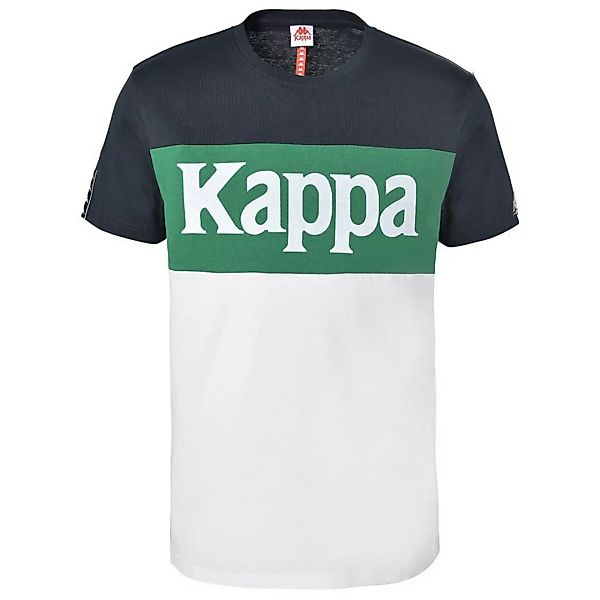 Kappa Irwing Authentic Kurzärmeliges T-shirt M Blue Navy / Green / White günstig online kaufen