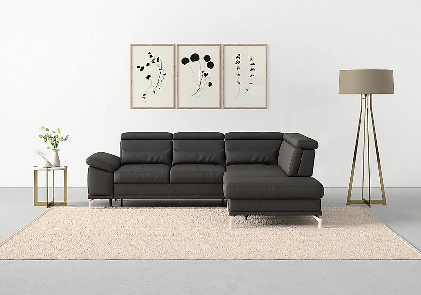 sit&more Ecksofa Cabrio L-Form, B: 274 günstig online kaufen