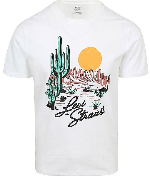 Levi's T-Shirt Graphic Heritage White - Größe XL günstig online kaufen