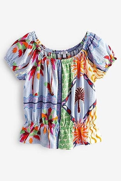 Next Blusenshirt Bardot-Oberteil mit Puffärmeln (1-tlg) günstig online kaufen