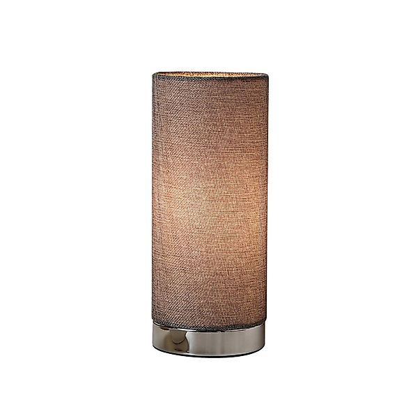 Lindby Tischlampe Ronja 9620841 Dimmbar Modern in Alu aus Textil 1-flammig günstig online kaufen