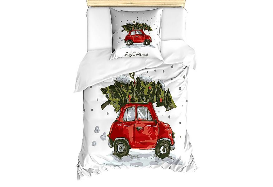 Abakuhaus Bettwäsche Milbensicher Allergiker geeignet mit Kissenbezug, Micr günstig online kaufen