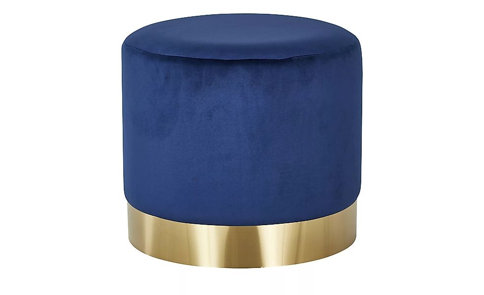 Sitzhocker  Homburg - blau - 40 cm - Sconto günstig online kaufen