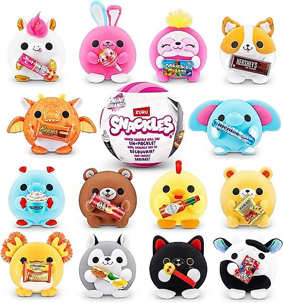 ZURU Plüschfigur 5 Surprise - SNACKLES Plüsch 14 cm - Serie 1,5 - Überrasch günstig online kaufen