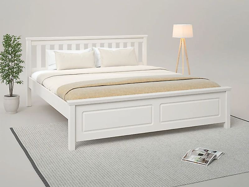 OTTO home Bett »Fredegard, skandinavischer Stil, vielseitig kombinierbar, 2 günstig online kaufen