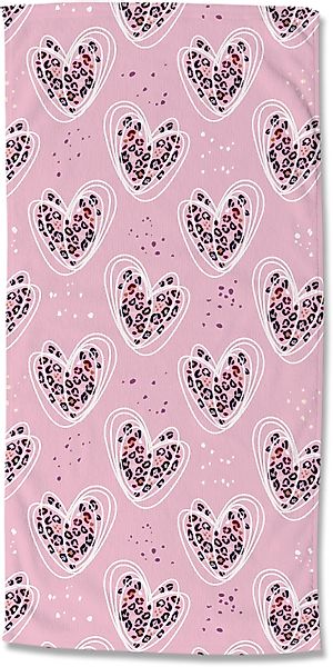 good morning Strandtuch Femke, Velours (Packung, günstig online kaufen