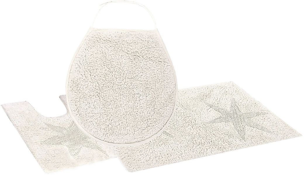 OTTO home Badematte Marie, Badvorleger, Badezimmer Teppich, Höhe 13 mm, rut günstig online kaufen