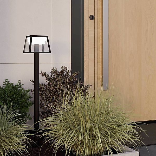 EGLO LED Solarleuchte "Altilia Solarlampe, Erdspieß, Stehlampe, Außenleucht günstig online kaufen