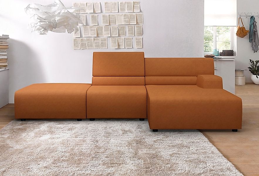 Egoitaliano Ecksofa »Babouche, Designsofa mit außergewöhnlichem Sitzkomfort günstig online kaufen