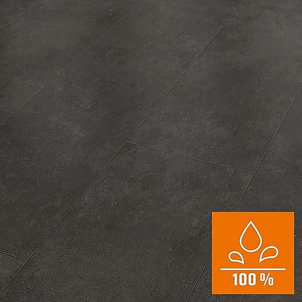 Classen Visio Grande Laminat 8 mm Wasserfest Soft Dark Grau günstig online kaufen