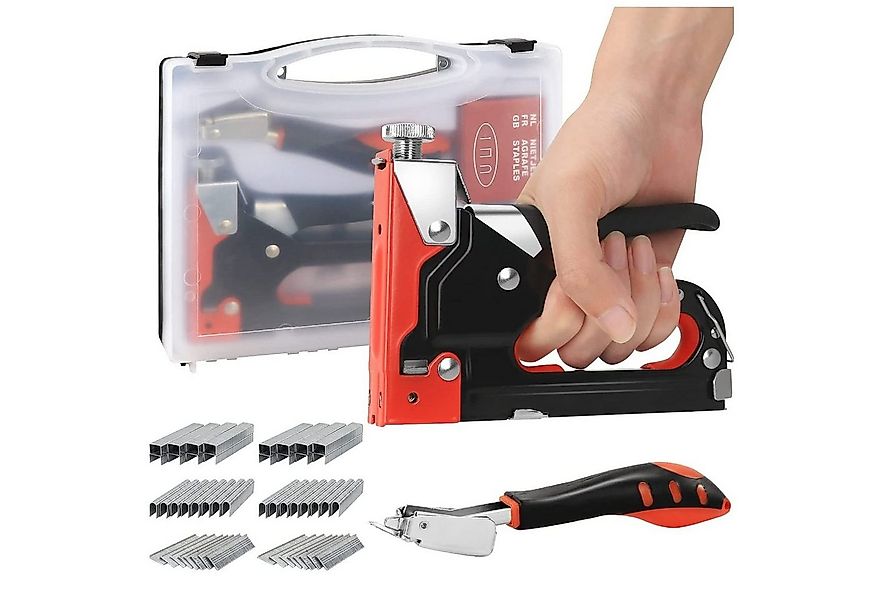 zggzerg Handtacker Heftpistole Set, 3 in 1 Manuelle Nagelpistole Kit, Polst günstig online kaufen