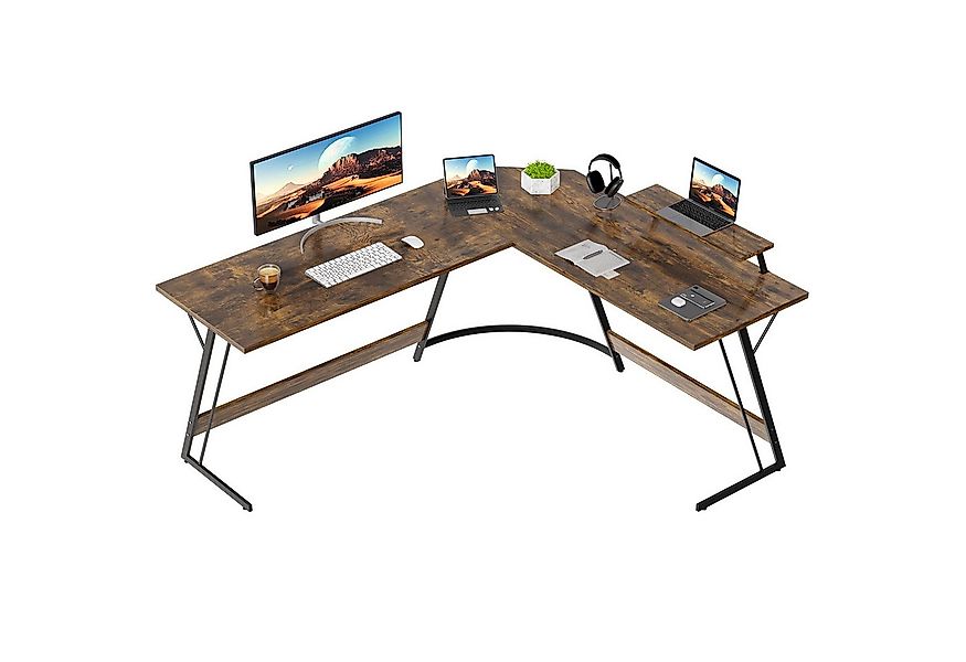 GUNJI Computertisch L-förmiger Gaming-Schreibtisch, Eckschreibtisch, 120cm günstig online kaufen