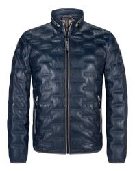 Milestone Lederjacke MSAversa in Stepp-Optik aus günstig online kaufen